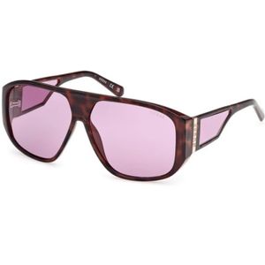 GUESS - GU00135 - Zonnebril - Dark Havana - Unisex - 61