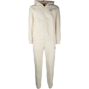 Emporio Armani Ea7, Dames, Sport, Beige, Maat: M