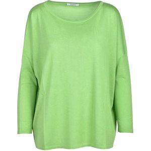 Kangra, Dames, Truien, Groen, Maat: S Zijde,