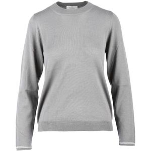Panicale, Dames, Truien, Grijs, Maat: M Zijde,
