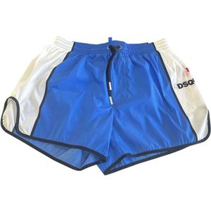 Dsquared2, Heren, Badkleding, Blauw, Maat: S