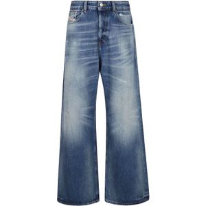 Diesel, Dames, Jeans, Blauw, Maat: W24 Denim,
