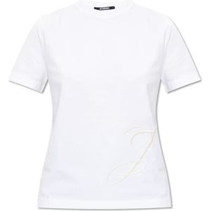Jacquemus, Dames, Tops, Wit, Maat: 2XS Katoen,