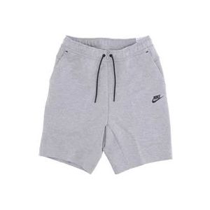 Nike Sportswear Tech Fleece Shorts , Gray , Heren , Maat: XL
