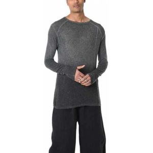 La Haine Inside Us, Heren, Tops, Grijs, Maat: L Wol,