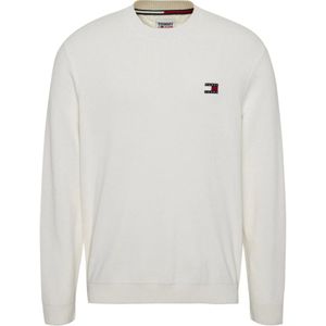 Tommy Jeans, Heren, Sweatshirts & Hoodies, Beige, Maat: M Katoen,