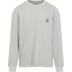 Carhartt Wip, Heren, Sweatshirts & Hoodies, Grijs, Maat: XL Katoen,