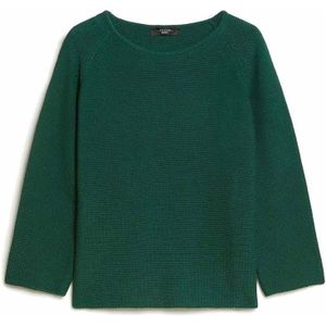 Weekend Max Mara, Dames, Truien, Groen, Maat: XL Katoen,