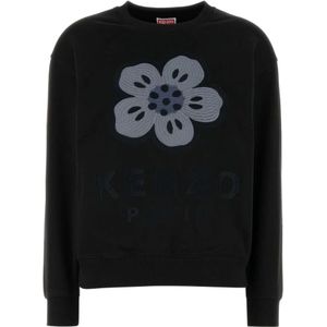 Kenzo - Sweatshirt - Zwart - Dames - 100% Katoen
