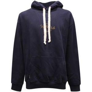 Family First, Heren, Sweatshirts & Hoodies, Blauw, Maat: XL