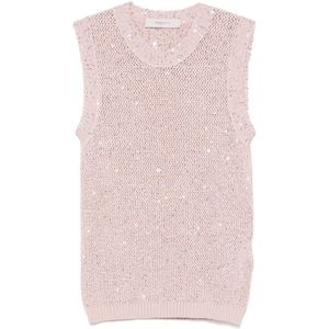 Golden Goose, Dames, Truien, Grijs, Maat: M Katoen,