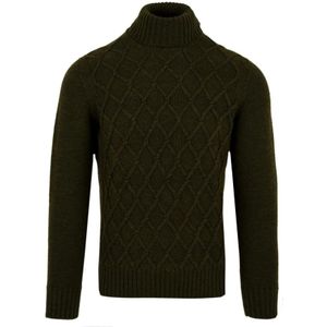 Drumohr, Heren, Truien, Groen, Maat: 2XL