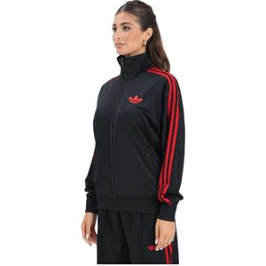 adidas - Adicolor Classic Firebird - Trainingsjack - Loose Pasvorm - Glanzende Tricot Stof