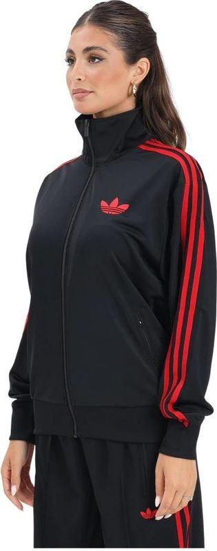 adidas - Adicolor Classic Firebird - Trainingsjack - Loose Pasvorm - Glanzende Tricot Stof