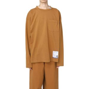 Mihara Yasuhiro, Heren, Tops, Bruin, Maat: L Katoen,