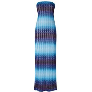 Missoni, Dames, Jurken, Veelkleurig, Maat: M