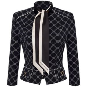 Elisabetta Franchi, Dames, Jassen, Veelkleurig, Maat: M Poliester,