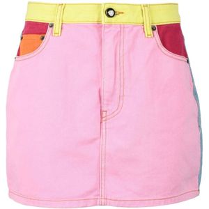 Semicouture, Dames, Rokken, Veelkleurig, Maat: W28 Katoen,