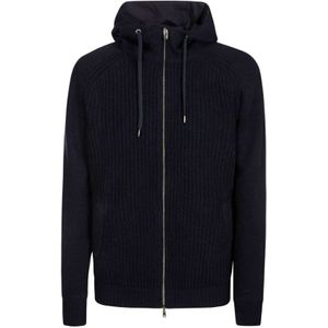 Herno, Heren, Truien, Blauw, Maat: L Wol,