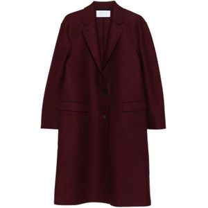 Harris Wharf London, Dames, Mantels, Rood, Maat: S Wol,