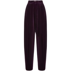 Nina Ricci, Dames, Broeken, Paars, Maat: S