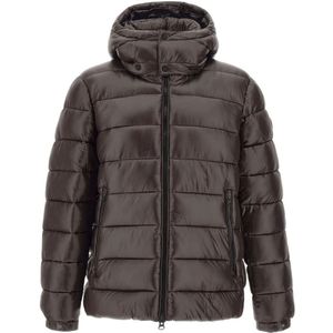 Save The Duck, Heren, Jassen, Bruin, Maat: S Zijde,