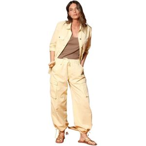 Mason's, Dames, Broeken, Geel, Maat: 3XS Katoen,