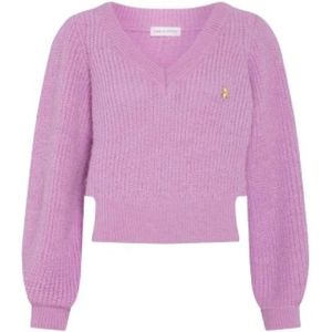 Fabienne Chapot, Dames, Truien, Paars, Maat: M Acryl,