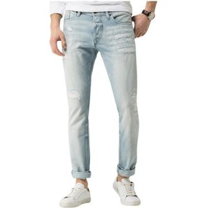 Tommy Hilfiger, Heren, Jeans, Blauw, Maat: W28 Katoen,