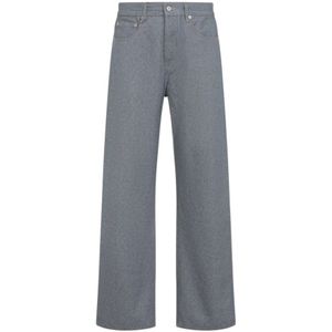 Jacquemus, Heren, Jeans, Blauw, Maat: W32 Katoen,