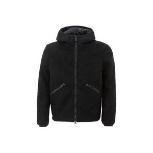 Peuterey Fleece Jassen , Black , Heren , Maat: M