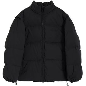 MM6 Maison Margiela, Dames, Jassen, Zwart, Maat: S Poliester,