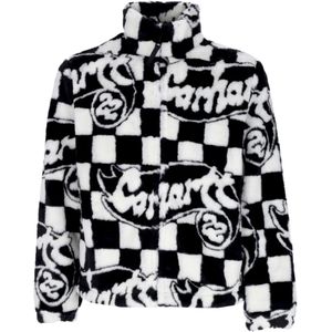 Carhartt Wip, Dames, Jassen, Zwart, Maat: XS Fleece,