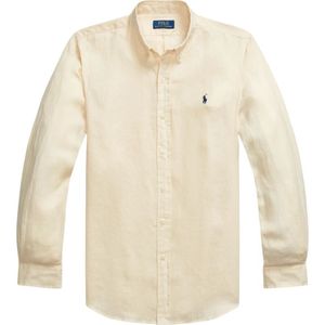 Ralph Lauren, Heren, Overhemden, Beige, Maat: XL Katoen,