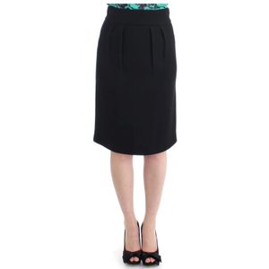 Roberto Cavalli, Dames, Rokken, Zwart, Maat: XS Wol,