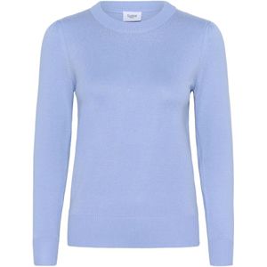 Saint Tropez, Dames, Truien, Blauw, Maat: L Viscose,