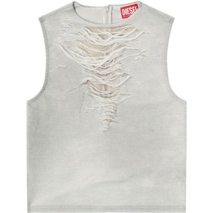 Diesel - T-Yasmina - Tanktop - Grijs - Katoenmix