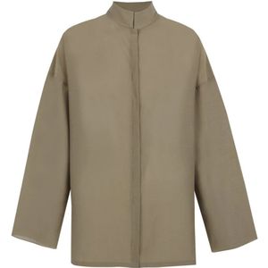 Cortana, Dames, Blouses & Shirts, Groen, Maat: L Katoen,