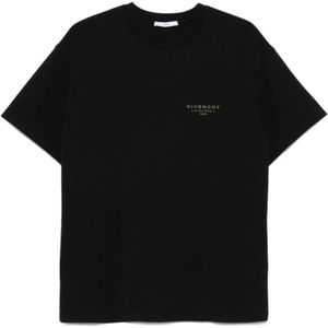 Givenchy, Heren, Tops, Zwart, Maat: L