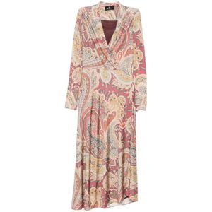 Etro, Dames, Jurken, Veelkleurig, Maat: M