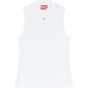 Diesel, Dames, Tops, Wit, Maat: XS