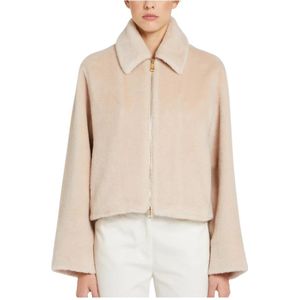 Marella, Dames, Jassen, Beige, Maat: M