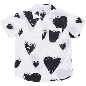 Obey, Heren, Overhemden, Wit, Maat: S Katoen,