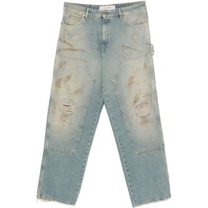 Golden Goose - Jeans - Blauw - Vintage-Effect - Heren