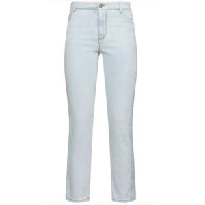 Ermanno Scervino, Dames, Jeans, Blauw, Maat: S Denim,