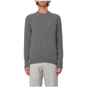 Drumohr, Heren, Truien, Grijs, Maat: XL Kasjmier,