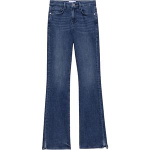 Frame, Dames, Jeans, Blauw, Maat: W25 Katoen,