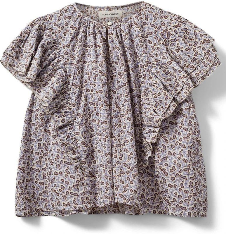 Sofie Schnoor, Dames, Blouses & Shirts, Veelkleurig, Maat: XS Katoen,