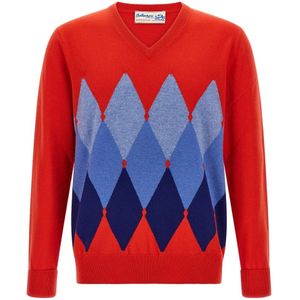 Ballantyne, Heren, Truien, Veelkleurig, Maat: M Kasjmier,