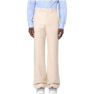 Valentino, Heren, Broeken, Beige, Maat: L